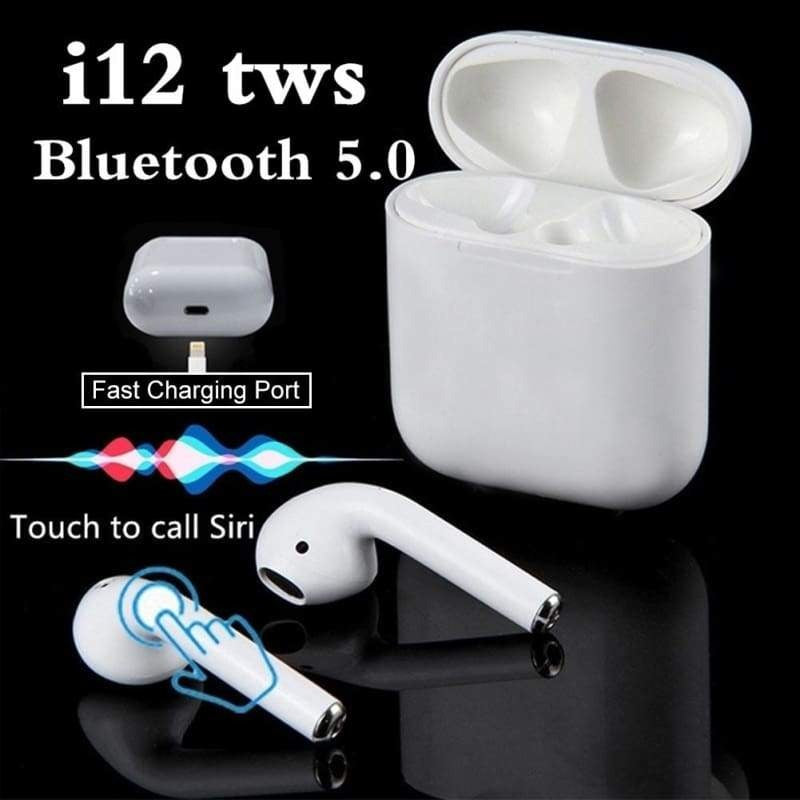 i 12 black Two Airpods