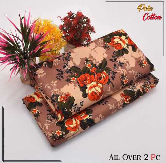 Floral Print 2 Pcs Collection Digital Print
