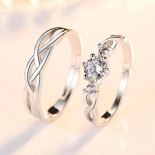 New Design Cubic Zirconia King Queen