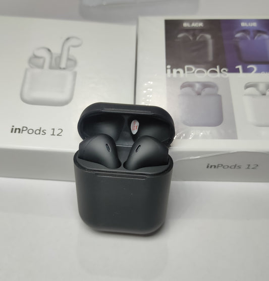 i12 TWS AirPods Bluetooth Earbuds