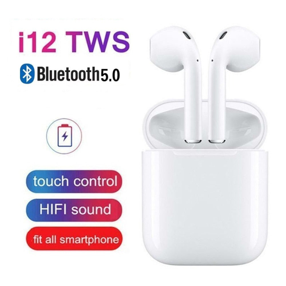 i 12 black Two Airpods
