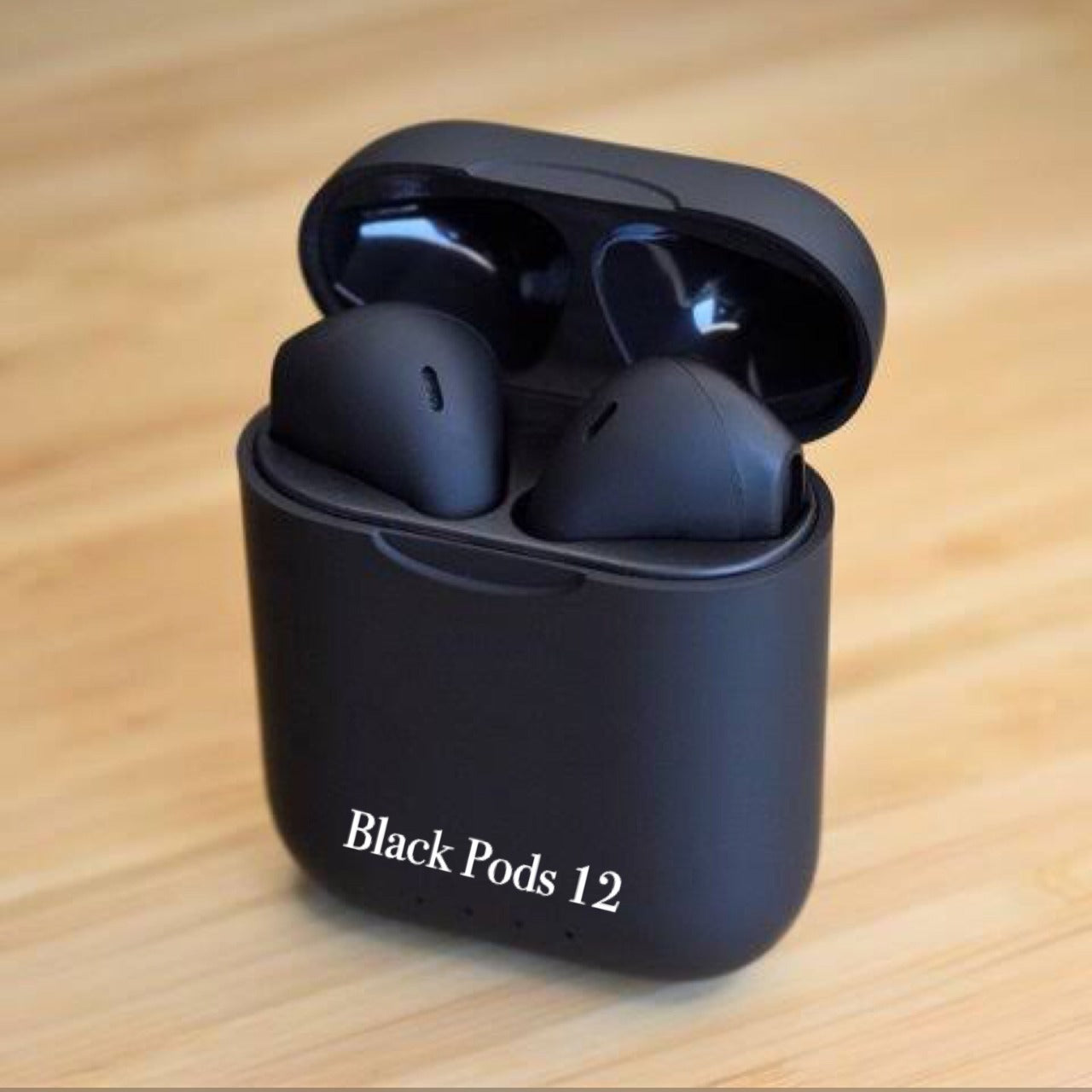 i 12 black Two Airpods